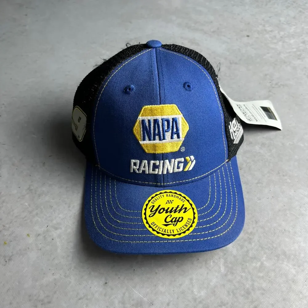 Chase Elliott NAPA Racing #9 NASCAR Youth Cap Blue Strap Back Hat NWT